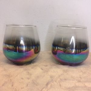 Iridescent Candle Holders
